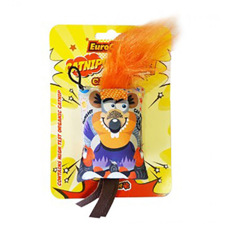 EuroCat Kedi Oyuncağı Turuncu Saçlı Fare | Kedi Fare Oyuncak EuroCat Kedi Oyuncağı Turuncu Saçlı Fare | Kedi Fare Oyuncak