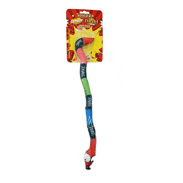 Eurocat Renkli Yılan Oyuncak | Peluş Kedi Oyuncağı