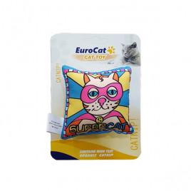 Eurocat Süpercat Yastık Oyuncak | Kedi Otlu Oyuncak Eurocat Süpercat Yastık Oyuncak | Kedi Otlu Oyuncak
