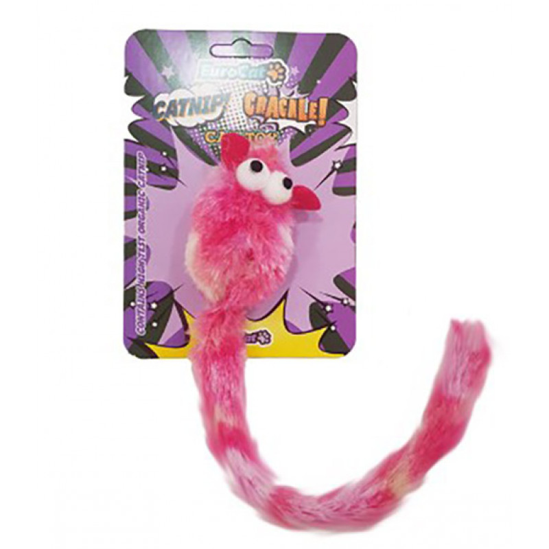 EuroCat Uzun Kuyruklu Fare | Kedi Fare Oyuncak