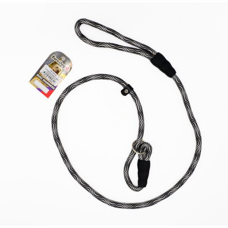 Euro Dog 120 Cm 14 Mm Boğma ve Gezdirme Gri Siyah | Köpek Gezdirme Tasması Euro Dog 120 Cm 14 Mm Boğma ve Gezdirme Gri Siyah | Köpek Gezdirme Tasması