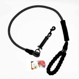 120 Cm 14 Mm Reflektörlü Gezdirme Siyah | Köpek Gezdirme Tasması 120 Cm 14 Mm Reflektörlü Gezdirme Siyah | Köpek Gezdirme Tasması