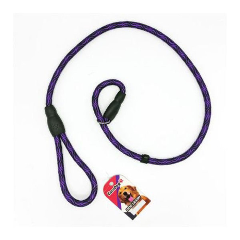 Euro Dog 120 Cm 14 Mm Uzatmalı Boğma Mor Siyah | Köpek Boyun Tasması Euro Dog 120 Cm 14 Mm Uzatmalı Boğma Mor Siyah | Köpek Boyun Tasması