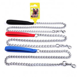 120 Cm 4 Mm Yumuşak Saplı Zincir Gezdirme | Köpek Gezdirme Tasması 120 Cm 4 Mm Yumuşak Saplı Zincir Gezdirme | Köpek Gezdirme Tasması