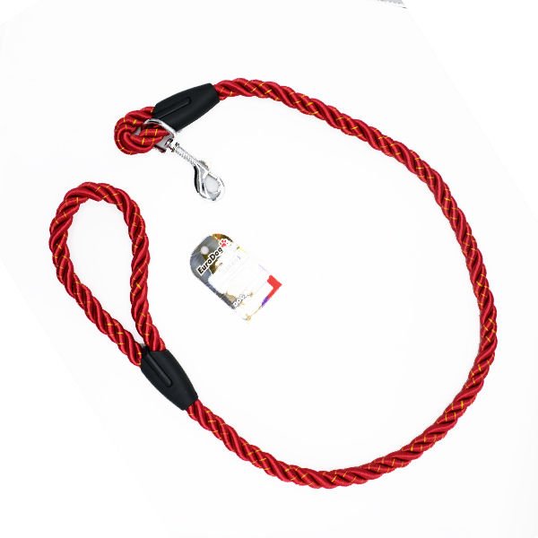 Euro Dog 120 Cm 8 Mm Gezdirme Kırmızı | Köpek Gezdirme Tasması