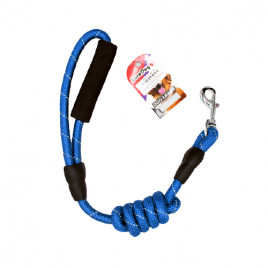 14 Mmx120 Cm Uzatma Reflektörlü Mavi | Köpek Gezdirme Tasması 14 Mmx120 Cm Uzatma Reflektörlü Mavi | Köpek Gezdirme Tasması