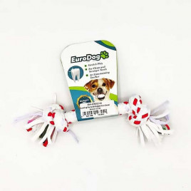 15 Cm İki Düğümlü Kalın Beyaz Kırmızı | Köpek Çiğneme 15 Cm İki Düğümlü Kalın Beyaz Kırmızı | Köpek Çiğneme