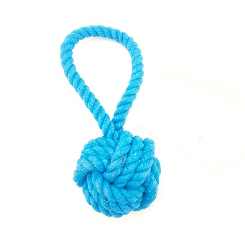 Euro Dog 18 Cm Mavi Örme Topuzlu Diş İpi Oyuncak | Köpek Diş İpi Euro Dog 18 Cm Mavi Örme Topuzlu Diş İpi Oyuncak | Köpek Diş İpi