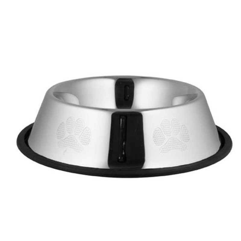 Euro Dog 22 Cm 64 Oz ASRE64 Mama ve Su Desenli | Metal Mama Ve Su Kabı Euro Dog 22 Cm 64 Oz ASRE64 Mama ve Su Desenli | Metal Mama Ve Su Kabı