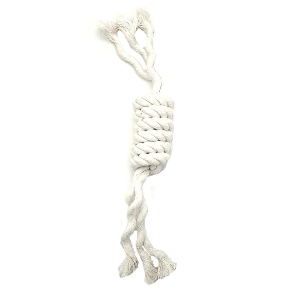 Euro Dog 23 cm Beyaz Rulo Diş İpi Oyuncak | Köpek Diş İpi