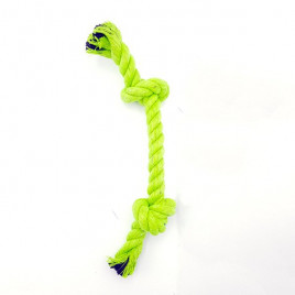 23 Cm Yeşil Çift Düğüm Diş İpi Oyuncağı | Köpek Diş İpi 23 Cm Yeşil Çift Düğüm Diş İpi Oyuncağı | Köpek Diş İpi
