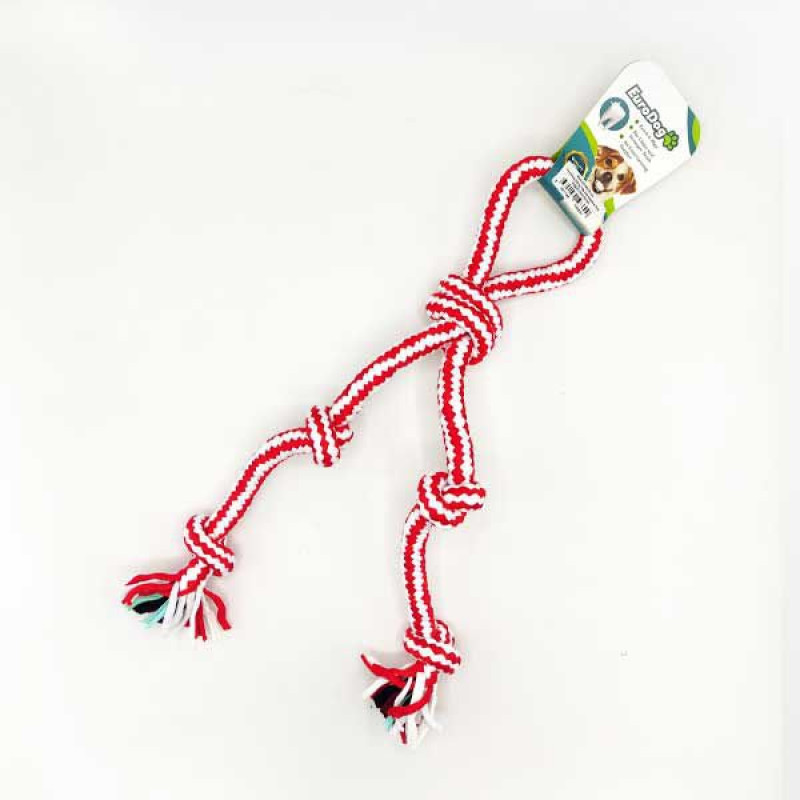Euro Dog 40 Cm Beş Düğümlü Diş Kaşıma İpi Beyaz Kırmızı | Köpek Ağız Ve Diş Bakım Ürünü Euro Dog 40 Cm Beş Düğümlü Diş Kaşıma İpi Beyaz Kırmızı | Köpek Ağız Ve Diş Bakım Ürünü