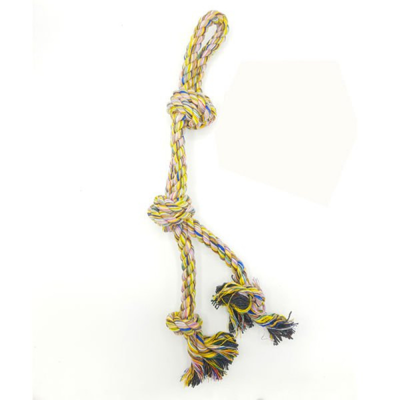 Euro Dog 65 Cm 4 Düğümlü Kalın Yeşil | Köpek Çiğneme Euro Dog 65 Cm 4 Düğümlü Kalın Yeşil | Köpek Çiğneme