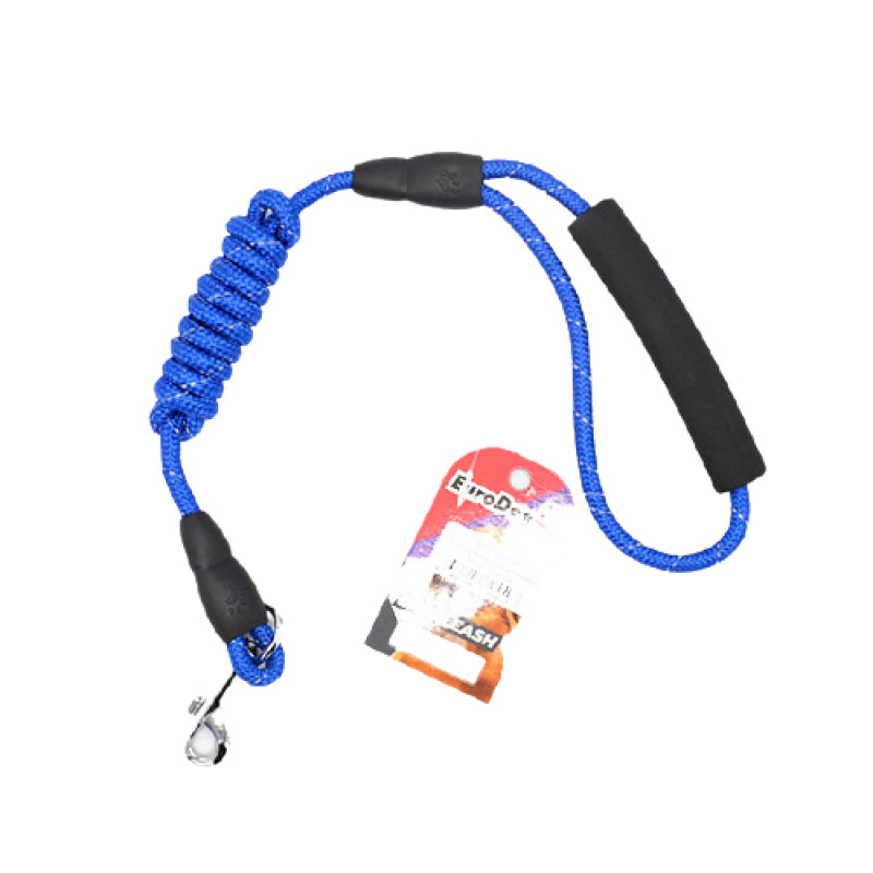 Euro Dog 8 Mmx120 Cm Gezdirme Tasması Reflektörlü Mavi | Köpek Gezdirme Tasması Euro Dog 8 Mmx120 Cm Gezdirme Tasması Reflektörlü Mavi | Köpek Gezdirme Tasması