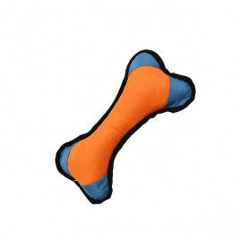 Kemik Mavi Turuncu | Kumaş Ve Peluş Köpek Oyuncağı Kemik Mavi Turuncu | Kumaş Ve Peluş Köpek Oyuncağı