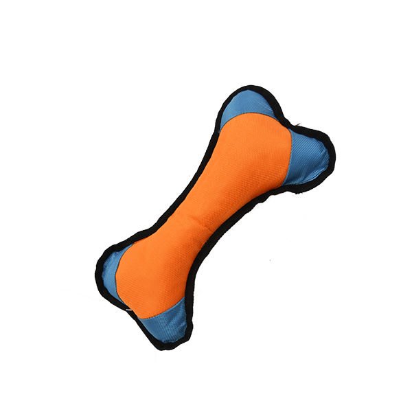 Euro Dog Kemik Mavi Turuncu | Kumaş Ve Peluş Köpek Oyuncağı