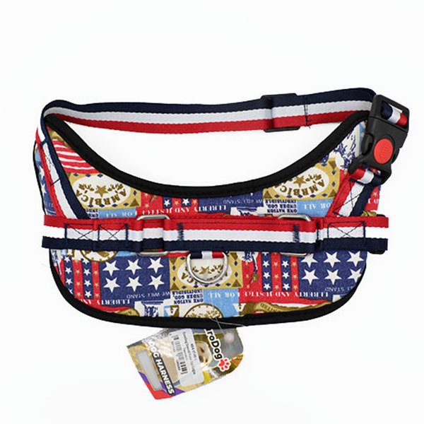 Euro Dog M Desenli Fular Tipi Göğüs | Köpek Göğüs Tasması