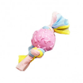 Pembe Kemik Desenli Top Diş Kaşıma Oyuncağı | Köpek Çiğneme Pembe Kemik Desenli Top Diş Kaşıma Oyuncağı | Köpek Çiğneme