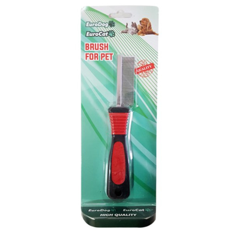 Euro Dog Pire Tarağı Dar Aralıklı | Köpek Tarağı