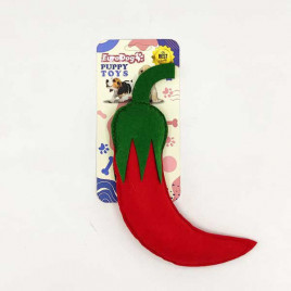 Puppy Peluş Biber Kırmızı Yeşil | Kumaş Ve Peluş Köpek Oyuncağı Puppy Peluş Biber Kırmızı Yeşil | Kumaş Ve Peluş Köpek Oyuncağı