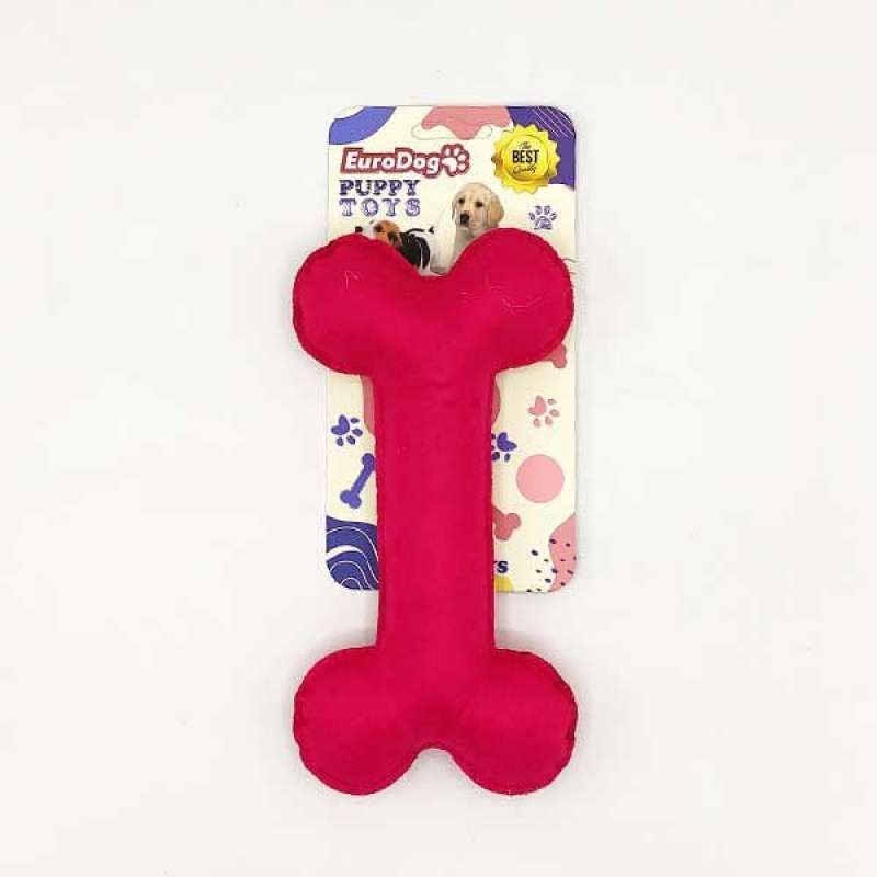 Euro Dog Puppy Peluş Kemik Pembe | Kumaş Ve Peluş Köpek Oyuncağı Euro Dog Puppy Peluş Kemik Pembe | Kumaş Ve Peluş Köpek Oyuncağı