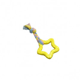 Sarı Beşgen Diş Kaşıma Oyuncağı | Köpek Çiğneme Sarı Beşgen Diş Kaşıma Oyuncağı | Köpek Çiğneme