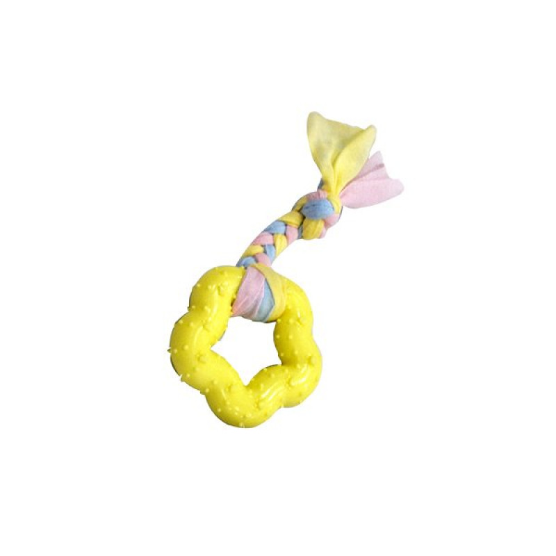 Euro Dog Sarı Kalın Beşgen Diş Kaşıma Oyuncağı | Köpek Çiğneme Euro Dog Sarı Kalın Beşgen Diş Kaşıma Oyuncağı | Köpek Çiğneme