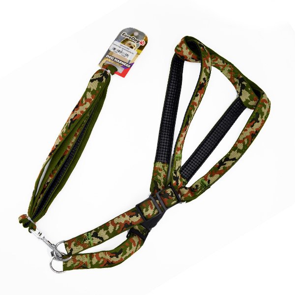 Euro Dog Xl Uzatmalı Göğüs Tasması Kamuflaj Desenli | Köpek Göğüs Tasması