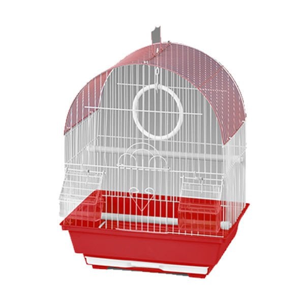 Euro Gold 30x23x39 Cm Oval Çatılı Kafes Renkli | Kuş Kafesi