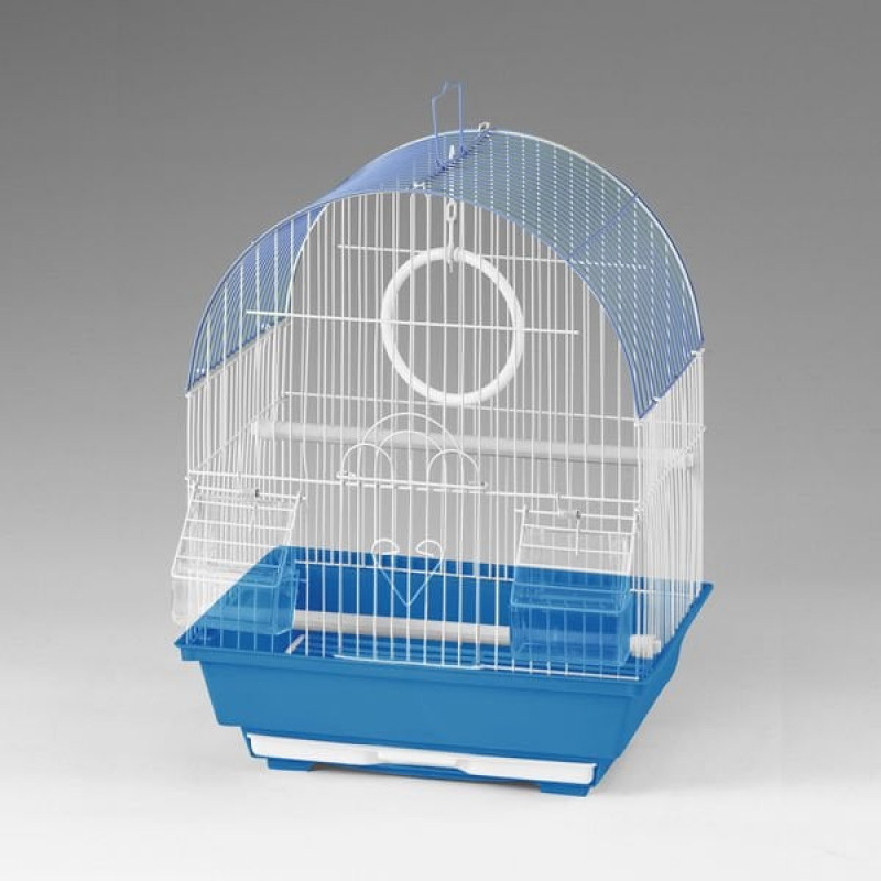 Euro Gold 30x23x39 Cm Oval Çatılı Kafes Renkli | Kuş Kafesi