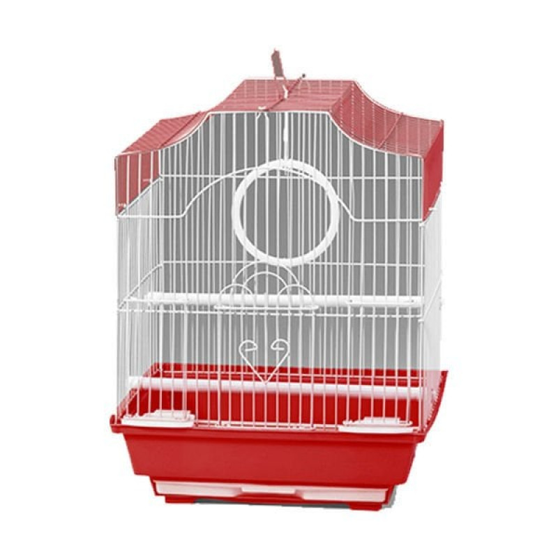 Euro Gold 30x23x39 Cm Salıncaklı Kafes Renkli | Kuş Kafesi Euro Gold 30x23x39 Cm Salıncaklı Kafes Renkli | Kuş Kafesi
