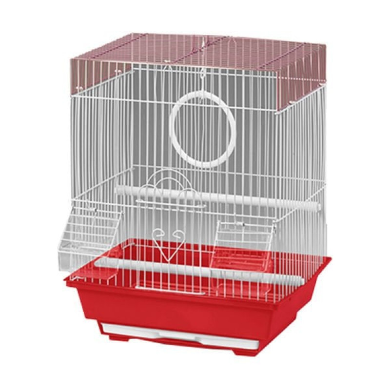 Euro Gold 30x23x39 Cm Tünekli Kafes Renkli | Kuş Kafesi Euro Gold 30x23x39 Cm Tünekli Kafes Renkli | Kuş Kafesi