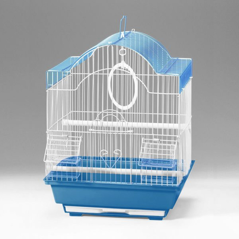 Euro Gold 30x23x41 Cm Salıncaklı Kafes Renkli | Kuş Kafesi