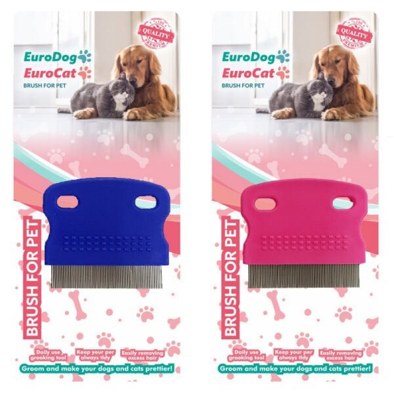 Euro Gold 5.5x6 Cm Pire Tarağı | Köpek Tarağı Euro Gold 5.5x6 Cm Pire Tarağı | Köpek Tarağı