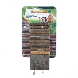 7x35 Cm Doğal Ahşap 2 Platformlu Merdiven | Tavşan Oyuncak Ve Çark 7x35 Cm Doğal Ahşap 2 Platformlu Merdiven | Tavşan Oyuncak Ve Çark