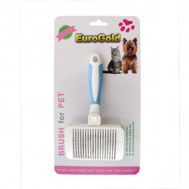 M Kendini Temizleyen Tarama Fırçası Beyaz 8x16 Cm | Köpek Tarağı M Kendini Temizleyen Tarama Fırçası Beyaz 8x16 Cm | Köpek Tarağı