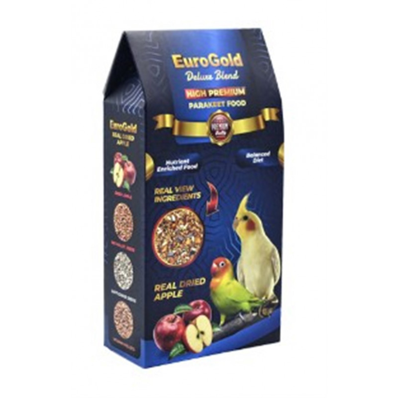EuroGold 1000 Gr Deluxe Paraket Yemi | Kuş Yemi EuroGold 1000 Gr Deluxe Paraket Yemi | Kuş Yemi