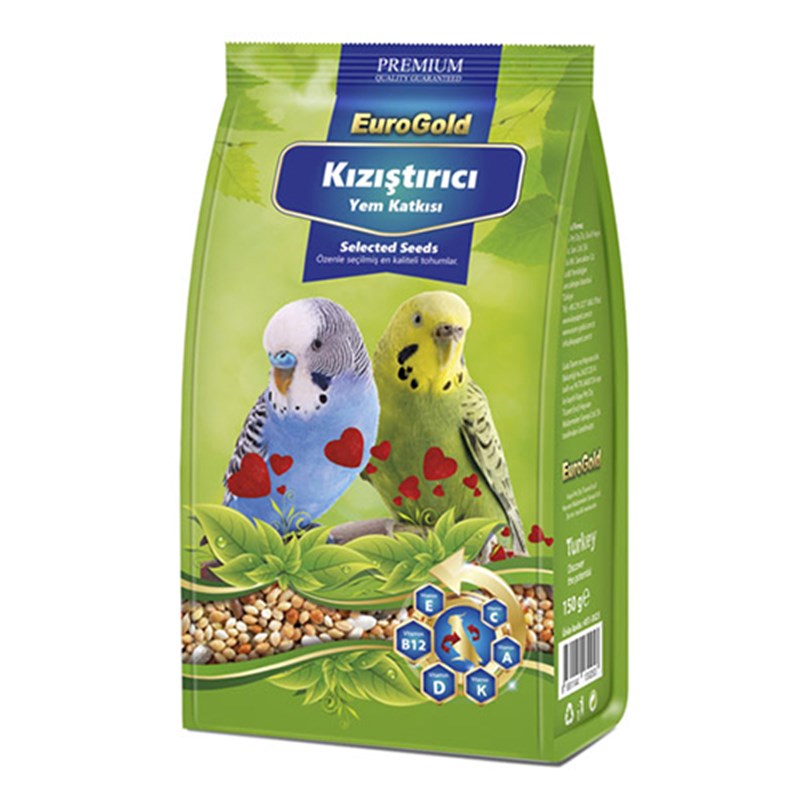 EuroGold 150 G Kızıştırıcı Yem Katkısı | Kuş Ek Besin EuroGold 150 G Kızıştırıcı Yem Katkısı | Kuş Ek Besin
