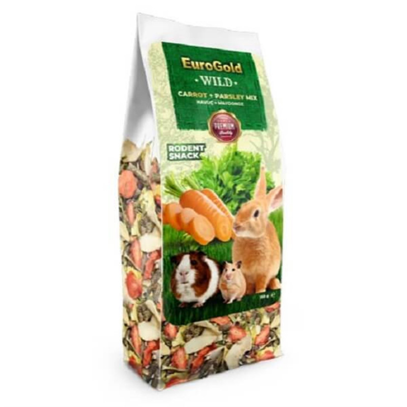 EuroGold 150 Gr Rodent Snack Havuç ve Maydanoz | Tavşan Yemi EuroGold 150 Gr Rodent Snack Havuç ve Maydanoz | Tavşan Yemi