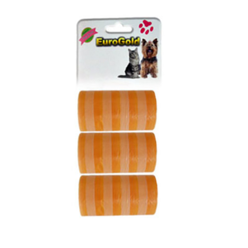EuroGold 3'lü Dışkı Toplama Poşeti | Köpek Tuvalet Ve Dışkı Torbası