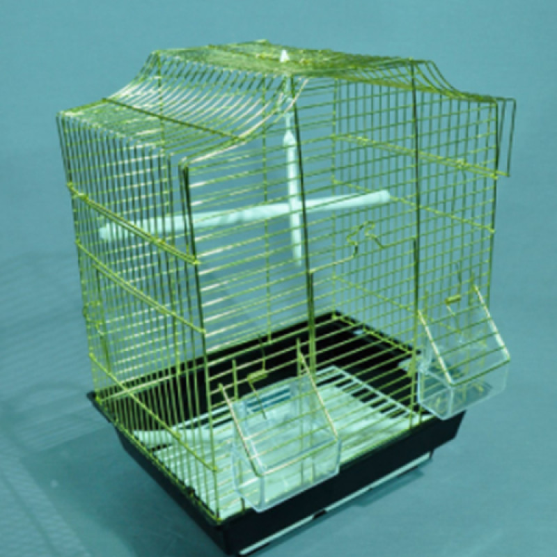 EuroGold 30x23x39 Cm Kafes Pirinç | Kuş Kafesi EuroGold 30x23x39 Cm Kafes Pirinç | Kuş Kafesi