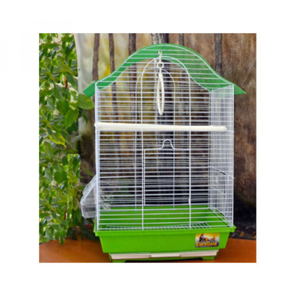 EuroGold 34,5x28x54,5 Cm Tip-D Kuş Kafesi Kırmızı | Kuş Kafesi