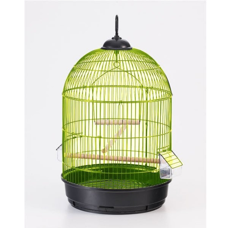 EuroGold 34 x 55 Cm Yuvarlak Kuş Kafesi Pirinç Kaplama | Kuş Kafesi EuroGold 34 x 55 Cm Yuvarlak Kuş Kafesi Pirinç Kaplama | Kuş Kafesi