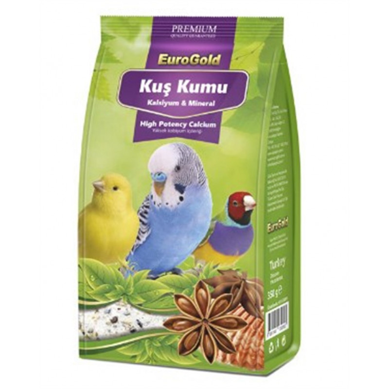 EuroGold 350 Gr Kuş Kumu | Kuş Gaga Taşı EuroGold 350 Gr Kuş Kumu | Kuş Gaga Taşı
