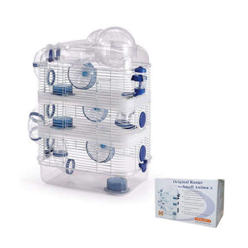 EuroGold 47x30x27 Hamster Kafesi Üç Katlı | Hamster Kafesi EuroGold 47x30x27 Hamster Kafesi Üç Katlı | Hamster Kafesi