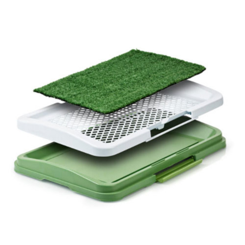 EuroGold 47x34 Cm Perfect Tuvalet Eğitim Yapay Çim | Köpek Tuvalet Eğitimi