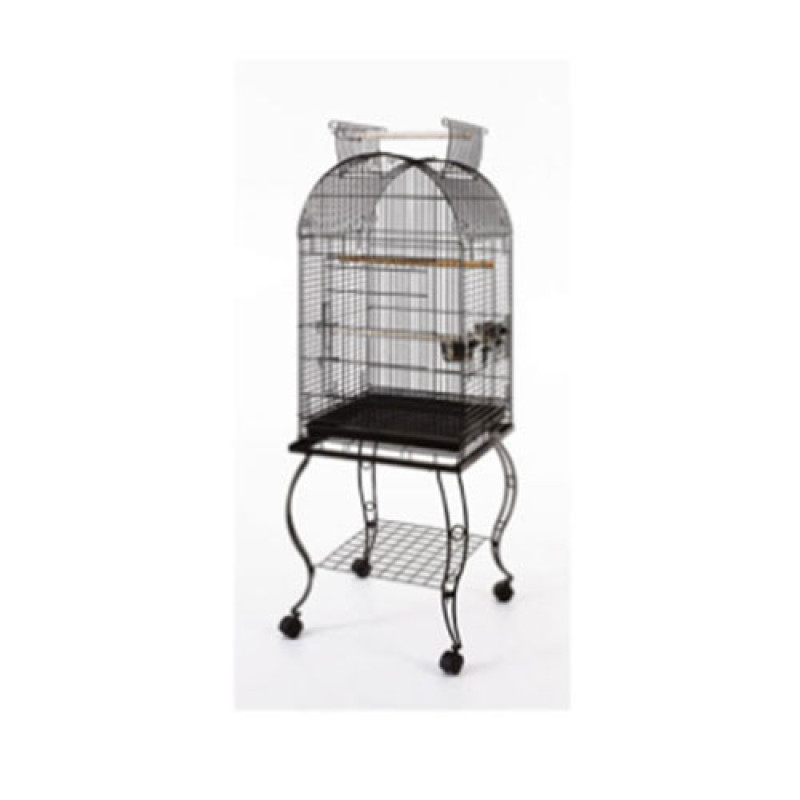 EuroGold 51x51x152 Cm Sehpalı Papağan Kafesi Dövme Demir | Kuş Kafesi EuroGold 51x51x152 Cm Sehpalı Papağan Kafesi Dövme Demir | Kuş Kafesi