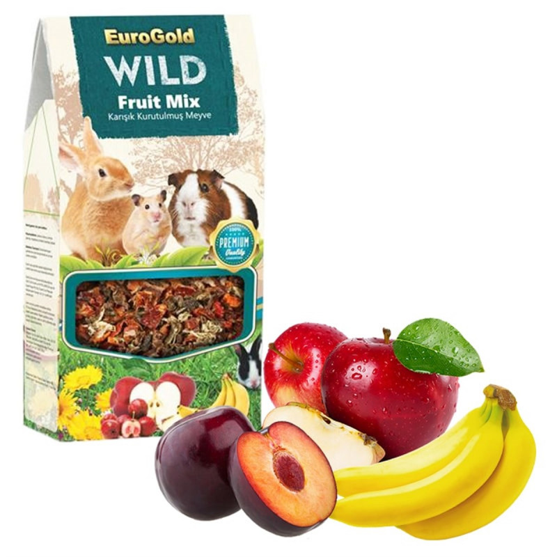 EuroGold 80 Gr Wild Fruit Mix | Ginepig Vitamini EuroGold 80 Gr Wild Fruit Mix | Ginepig Vitamini