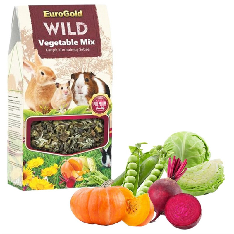 EuroGold 80 Gr Wild Vegetable Mix | Hamster Vitamini EuroGold 80 Gr Wild Vegetable Mix | Hamster Vitamini