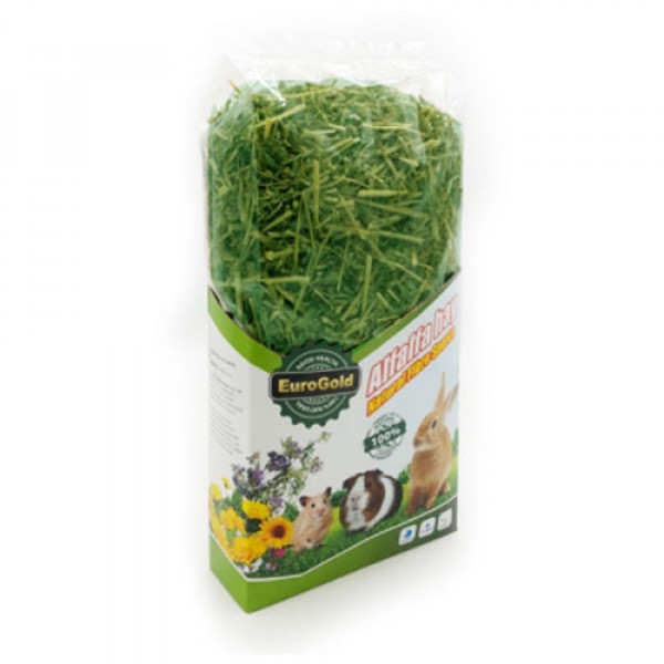 EuroGold Kemirgen İçin İnce Kıyım Yeşil Yonca | Hamster Yemi